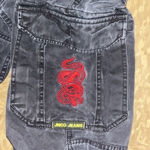 Selling my pair of JNCO jeans.